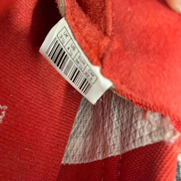 Puma Ferrari Orange White Sneakers  Size 4.5 - Picture 5 of 8